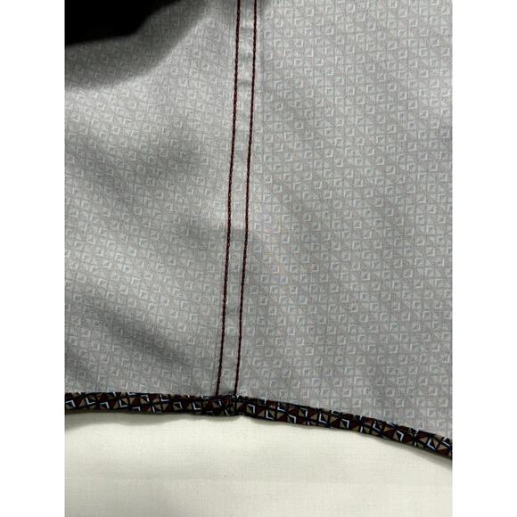 Perry Ellis Motion slim fit dress shirt button collar L - Picture 9 of 9